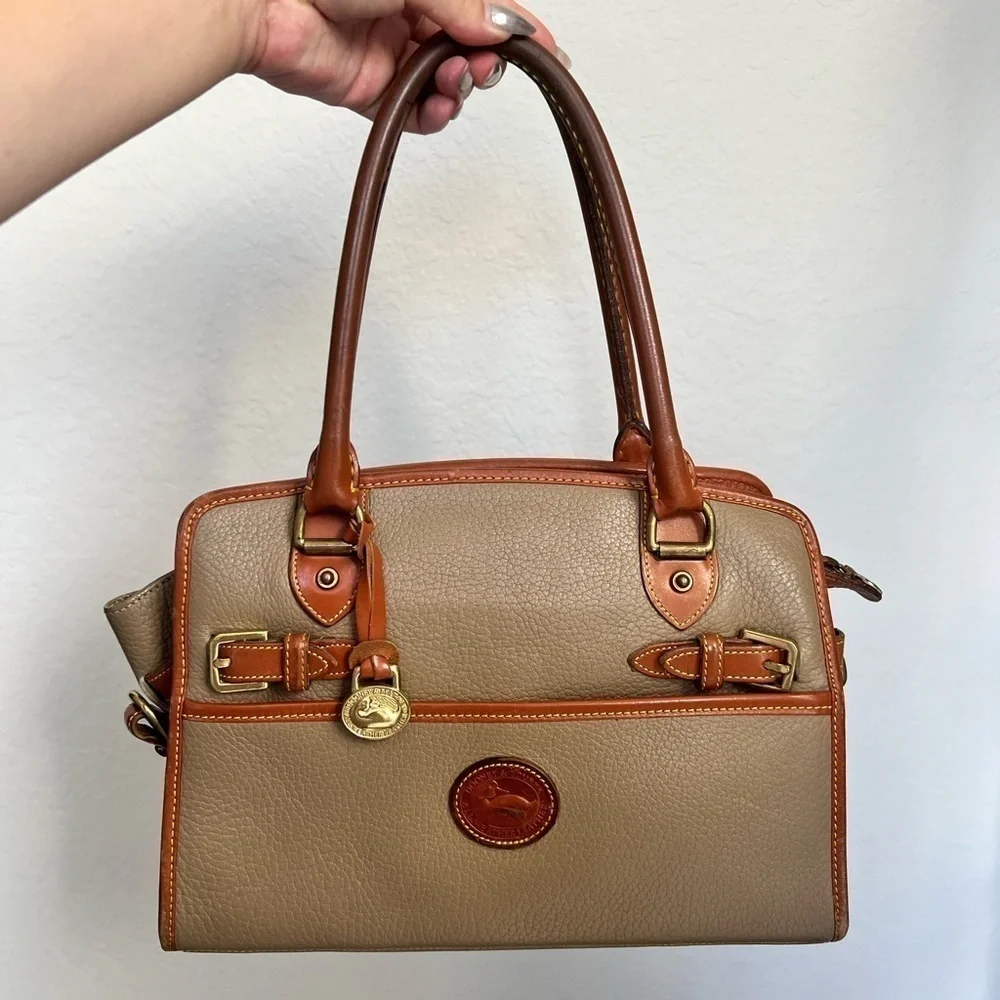 Dooney and Bourke All Weather Leather Buckle Purse